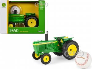 John Deere 2640 Tractor Green with Baseball Field of Dreams (1989) Movie 1/16