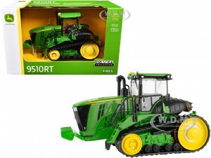 John Deere 9510RT Tractor with Tracks Green Prestige Collection