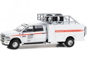 2018 Ram 3500 Dually Tire Service Truck White Firestone and Bridgestone Emergency Road Service Dually Drivers Series 13