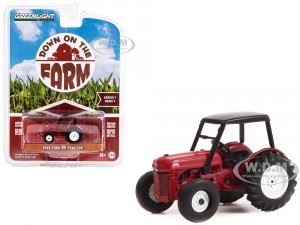 1946 Ford 8N Tractor Red with Black Canopy Down on the Farm Series 7