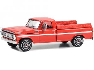 1970 Ford F-100 Farm and Ranch Special with Side Cargo Boards Candy Apple Red Down on the Farm Series 8