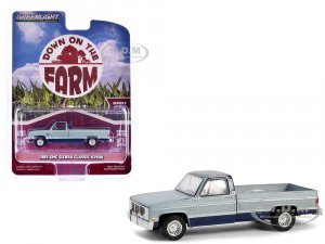Camion Miniature 1/64 Dodge Ram W250 Power Ram 1982 - Série Down On The Farm 9 - Greenlight - Boîte Neuve