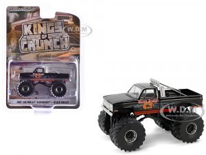 1987 Chevrolet Silverado Monster Truck Black Black Knight Kings of Crunch Series 15