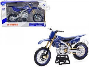Yamaha YZ450F Dirt Bike Motorcycle Blue and Black 1/6