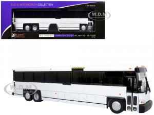 MCI D4500CT Commuter Coach Bus Blank White The Bus & Motorcoach Collection