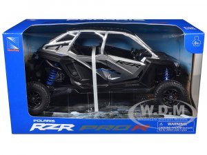 Polaris RZR Pro R UTV Silver Metallic and Black