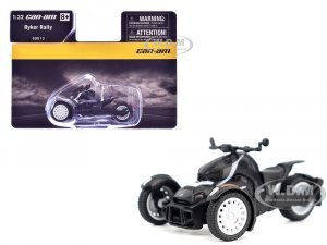 Can-Am Ryker Rally 3-Wheel Motorcycle Ghost Black