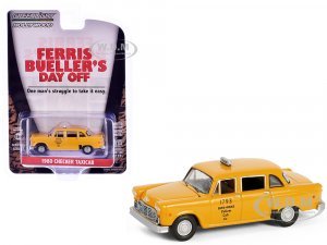 1980 Checker Taxicab Yellow Cab Co. #1793 Yellow Ferris Buellers Day Off (1986) Movie Hollywood Series Release 42