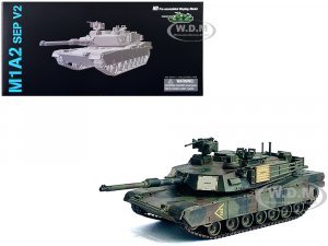United States M1A2 SEP V2 Tank 2nd Battalion 5th Cavalry Regiment 1st Cavalry Division Germany NEO Dragon Armor Series 1/72 Plastic Model by Dragon Models