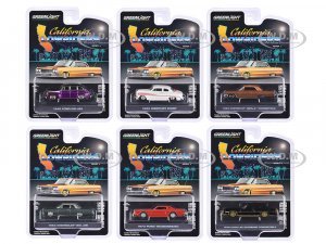 California Lowriders Set of 6 pieces Series 6