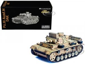 Germany Pz.Kpfw.III Ausf.N DAK Tank #07 s.Pz.Abt.501 Tunisia (1942/43) NEO Dragon Armor Series Plastic Model by Dragon Models