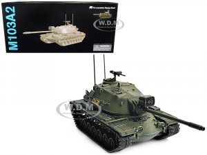 United States M103A2 Heavy Tank D12 Olive Drab NEO Dragon Armor Series 1/72 Plastic Model by Dragon Models