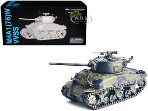 United States M4A1(76)W VVSS Sherman Tank 2nd Armored Division France (1944) NEO Dragon Armor Series  1/72 Plastic Model by Dragon Models