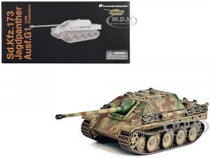 Germany Sd.Kfz.173 Jagdpanther Ausf.G1 Late Production Tank sPz.Jg.Abt.654 France (1944) NEO Dragon Armor Series 1/72 Plastic Model by Dragon Models