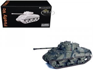 British Sherman Firefly VC Tank 4th/7th Royal Dragoon Guard 8th Armoured Brigade France (1944) NEO Dragon Armor Series Plastic Model by Dragon Models