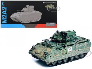 Ukraine M2A2 ODS Light Tank Green Camouflage (Weathered) NEO Dragon Armor Series 1/72 Plastic Model by Dragon Models