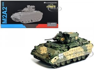 Ukraine M2A2 ODS Light Tank 3-Tone Camouflage NEO Dragon Armor Series Plastic Model by Dragon Models