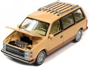 1985 Plymouth Voyager Minivan Cream with Roofrack Mighty Minivans