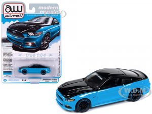 2015 Ford Mustang GT Pettys Garage Petty Blue and Black Modern Muscle