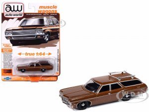 1970 Chevrolet Kingswood Estate Wagon Classic Copper Metallic with Roof Rack Muscle Wagons Series