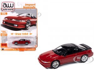 1990 Eagle Talon TSi Flash Red with Black Top and Sun Roof Import Legends Series