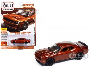 2021 Dodge Challenger SRT Super Stock Sinamon Stick Orange Metallic Modern Muscle Series