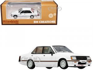 Mitsubishi Lancer EX2000 Turbo RHD (Right Hand Drive) White with Stripes with Extra Wheels