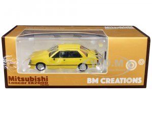 Mitsubishi Lancer EX2000 Turbo Yellow with Stripes with Extra Wheels