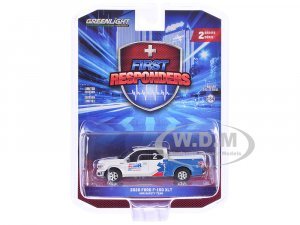 2020 Ford F-150 XLT Pickup Truck AMR Safety Team White and Blue First Responders Series 2