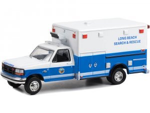 1993 Ford F-350 Ambulance (Long Beach Search & Rescue)  Long Beach California  First Responders Hobby Exclusive
