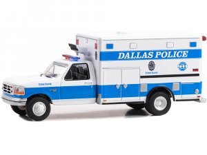 1992 Ford F-350 Ambulance - Dallas Police Crime Scene Dallas Texas First Responders Hobby Exclusive