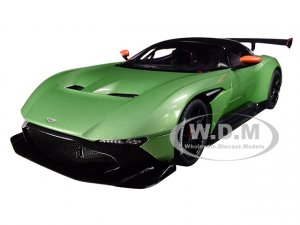 Aston Martin Vulcan Apple Tree Green Metallic with Orange Accents and Carbon Top