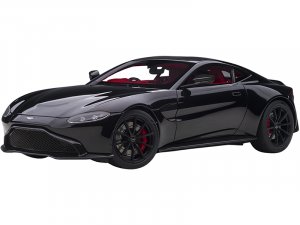 2019 Aston Martin Vantage RHD (Right Hand Drive) Jet Black with Red Interior