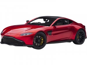 2019 Aston Martin Vantage RHD (Right Hand Drive) Hyper Red Metallic with Carbon Top