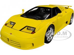 Bugatti EB110 SS Super Sport Giallo Bugatti Yellow with Silver Wheels