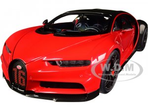2019 Bugatti Chiron Sport Italian Red and Carbon Black
