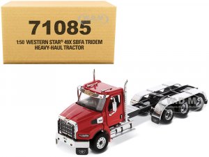 Western Star 49X SBFA Tridem Day Cab Heavy-Haul Truck Tractor Viper Red Transport Series