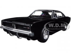 1969 Dodge Charger R T Black Muscle Car Collection 1 25