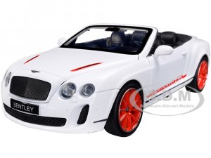 Bentley Continental Supersports ISR Convertible White Metallic with Red Wheels