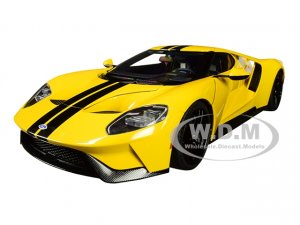 2017 Ford GT Triple Yellow with Black Stripes