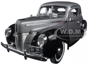 1940 Ford Deluxe Grey and Black Timeless Classics