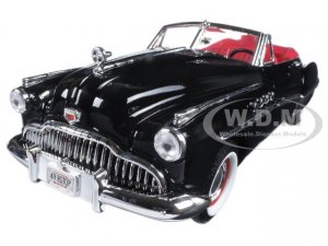 1949 Buick Roadmaster Black with Red Interior