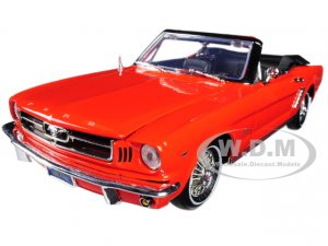 1964 1/2 Ford Mustang Convertible Orange Timeless Classics