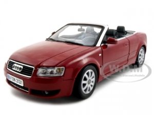 Audi A4 Red Convertible