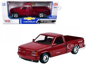 1992 Chevrolet 454 SS Pickup Truck Red Metallic