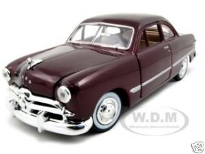 1949 Ford Coupe Burgundy