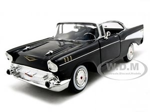 1957 Chevrolet Bel Air Black with White Top