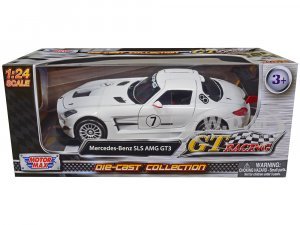 Mercedes-Benz SLS AMG GT3 #7 White GT Racing Series