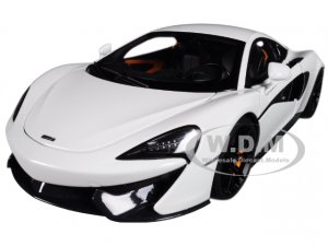 McLaren 570S White with Black Wheels