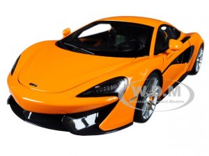 McLaren 570S McLaren Orange with Silver Wheels